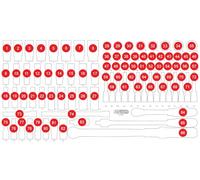 KS TOOLS Inserto in schiuma espansa, cassetta d'assortimento 813.0086-97