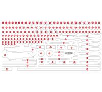 KS TOOLS Inserto in schiuma espansa, cassetta d'assortimento 813.0183-97