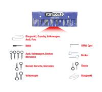 KS Tools Kit di smontaggio e montaggio del sistema radio/navigazione, 18pz. Quantità:1