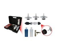 KS TOOLS kit prova di tenuta CO2 testata, 8 pz. (150.1910)