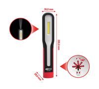 KS Tools Lampada portatile perfectLight 200 lumen, pieghevole Quantità:1