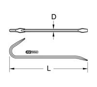 KS Tools Levachiodi/apricasse BRONZEplus 450mm Quantità:1
