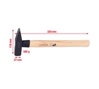 KS Tools 142.1350 Martello per Meccanica, 500G