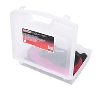 KS Tools 300.0055 Rotella Metrica con Impugnatura e Nastro in Acciaio, 30M, Giallo