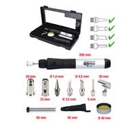 KS Tools Mikro Löt-satz 10-tlg. Elettrico Saldatore Set Saldatura 960.1160