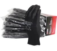 KS Tools Mikro-Feinstrickhandschuhe, Nero, 10, 12 Paio - 310.0475