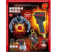 KS Tools Mini Monster Alte Prestazioni Avvitatrice a Impulsi 1390Nm + Anatra
