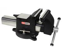 KS TOOLS Morsa Parallela 6, Incudine Con Piatto Girevole