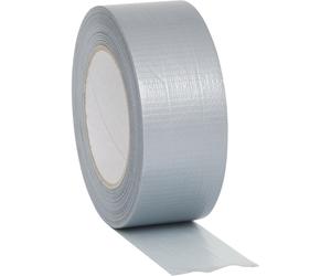 KS Tools Nastro Adesivo Tessuto, Argento, 50mm X 50m Resistente Al Calore E