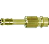 KS Tools 515.3495 Raccordo a innesto rapido in ottone c.portomma,Ø6mm