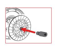 KS Tools Perno di centraggio BMW per frizioni SAC Quantità:1