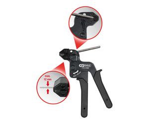 KS Tools Pinza di serraggio per fascette serracavi in acciao inox, con chiusura sferica Quantità:1