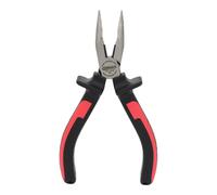 KS Tools 115.1018 Pinza a Punte Mezzotonde Ergotorque, Piegate, 165 mm