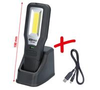 KS Tools Portatile Werkstatt-Handlampe, Pieghevole, 550 Lumen, 150.4490