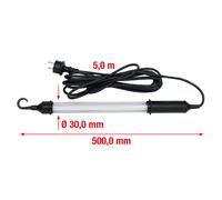 KS Tools Profi-Werkstatt-Stabhandlampe 8 Watt 5m Lunghezza Cavo Lampada Officina