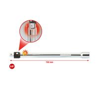 KS Tools Prolunga con blocco CHROMEplus 3/8", 150mm Quantità:1