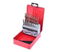 KS Tools Punte elicoidali HSS-G Co 5, cassetta in lamiera d'acciaio, 19pz., 1-10mm Quantità:1
