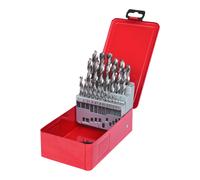 KS Tools Punte elicoidali HSS-G per trapano, cassa in lamiera d'acciaio, 25pz. 1-13mm Quantità:1