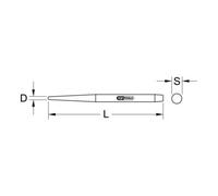 KS TOOLS 963.2570 Punteruolo