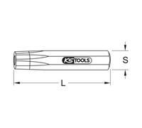 KS Tools Punzone per rivetti Quantità:1