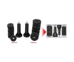 KS Tools Radnabenschleifer Per Stehbolzen, Ø 40/50Mm, 14 Pezzi - 100.4080