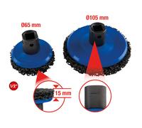 KS TOOLS Radnabenschleifer-Satz Ø65 / 105mm 1/2 " Avvitatrice a Impulsi Idoneo