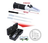 KS Tools Rifrattometro - strumento di controllo ottico per liquido batteria, antigelo e additivi AdBlue® Quantità:1
