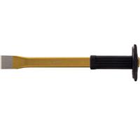 KS TOOLS Scalpello da muratore con impugnatura protettiva, ovale piatto, 31x400 mm - 162.0205