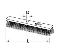 KS Tools Scopa da officina, setole in plastica Quantità:1