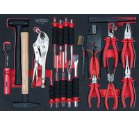 KS TOOLS SCS Set Di Pinze E Cacciaviti, 22 Pezzi In 1/1 Sistema Di Inserimento