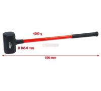 Ks tools senza-Contraccolpo Martello, XL, 4500g 140.5259