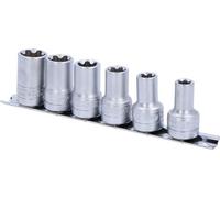 KS Tools Serie di bussole 911.3130 – TorxPlus Set di 6 bussole EPL 3/8"