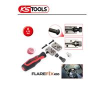 KS TOOLS Set Attrezzi Per Bördel Tubazioni Freno 4 Parti 4,75mm 122.1215