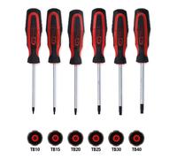 KS Tools Set cacciaviti ERGOTORQUEplus, 6pz., Torx con foro Quantità:1