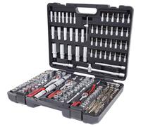 Ks tools Set Chiavi a Bussola 195 Pezzi Cassetta Attrezzi Valigia Cassetta