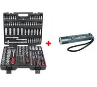 KS Tools Set Chiavi a Bussola 917.0779 Chiavi + Lampada LED Con 6 Leds Top
