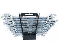 KS TOOLS Set chiavi doppie a forcella, 8 pezzi, 6x7-20x22 mm