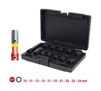 KS Tools Set di bussole esagonali 1/2" per avvitatori ad impulsi, corte, 12pz. Quantità:1