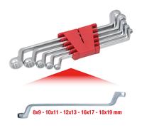 KS TOOLS Set Di Chiavi A Anello E A Bocca