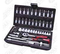 KS TOOLS Set Di Chiavi A Bussola 1/4" CLASSIC, 48 Pezzi Chiavi Torx