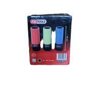 KS Tools Set Di Chiavi A Bussola In Alluminio 1/2" Robusto, 3 Pezzi