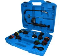 KS TOOLS - Set Di Diagnosi Del Sistema Di Raffreddamento Brilliant, 18 Pezzi.