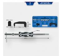 Ks Tools - Set Di Estrattori Di Iniettori Brilliant, 3 Pezzi Mercedes Cdi Motori