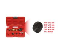 KS Tools Set di frese per sedi di rubinetti 1/4"-1", 6pz. Quantità:1