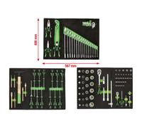 KS TOOLS Set Di Inserti Per Armadi Da Officina 119 Strumenti Premium