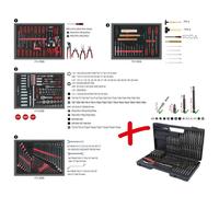 KS TOOLS Set Di Inserti Universali Per 4 Cassetti Con 515 Strumenti Premium
