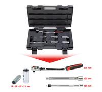 KS Tools Set di manutenzione per candele 3/8" CHROMEplus, 7pz. Quantità:1