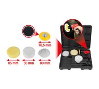 KS Tools 515.5120 Serie Con Mini-Lucidatrice Pneumatica, 5 pz