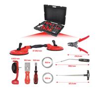 KS Tools Set di montaggio e smontaggio dischi MASTER, 13pz. Quantità:1