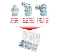 KS TOOLS Set Di Nippli Di Grasso, M6-8-10x1, 0, 110-Pezzi.